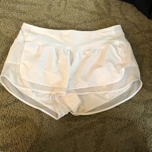 Lululemon Size 8 White Shorts! Great Condition!